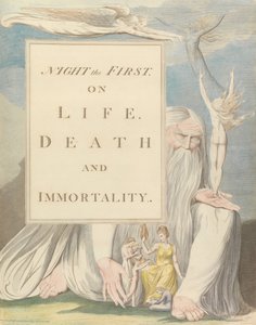 Les Pensées Nocturnes de Young, Page de Titre, Nuit la Première, Sur la Vie, la Mort et l